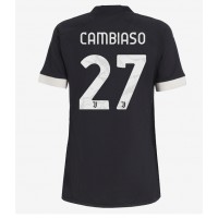 Juventus Andrea Cambiaso #27 Tretí Ženy futbalový dres 2023-24 Krátky Rukáv